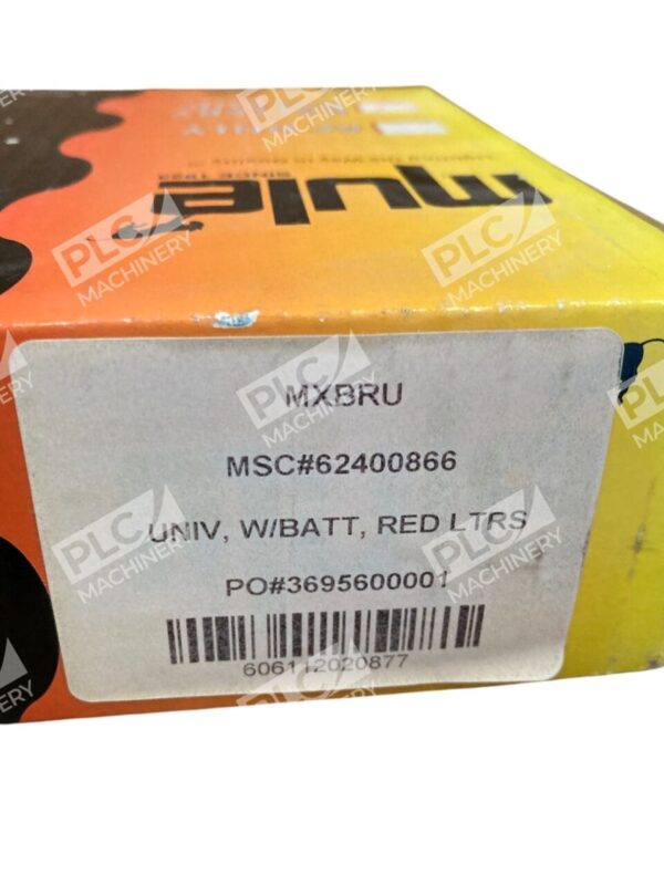 Mule MSC 62400866 Red Letter W/ Battery Universal Mount Exit Sign MXBRU - Image 3