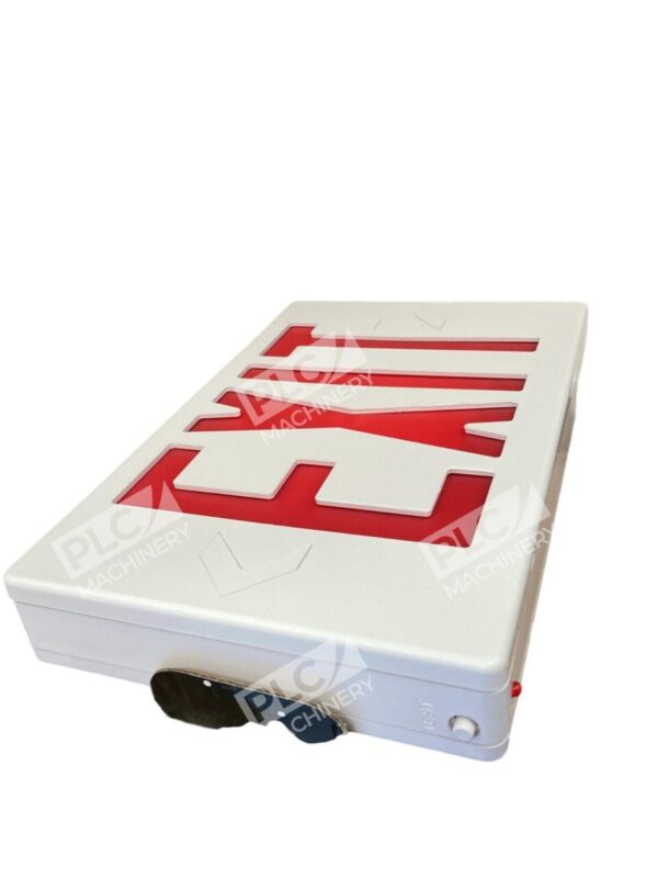 Mule MSC 62400866 Red Letter W/ Battery Universal Mount Exit Sign MXBRU - Image 5