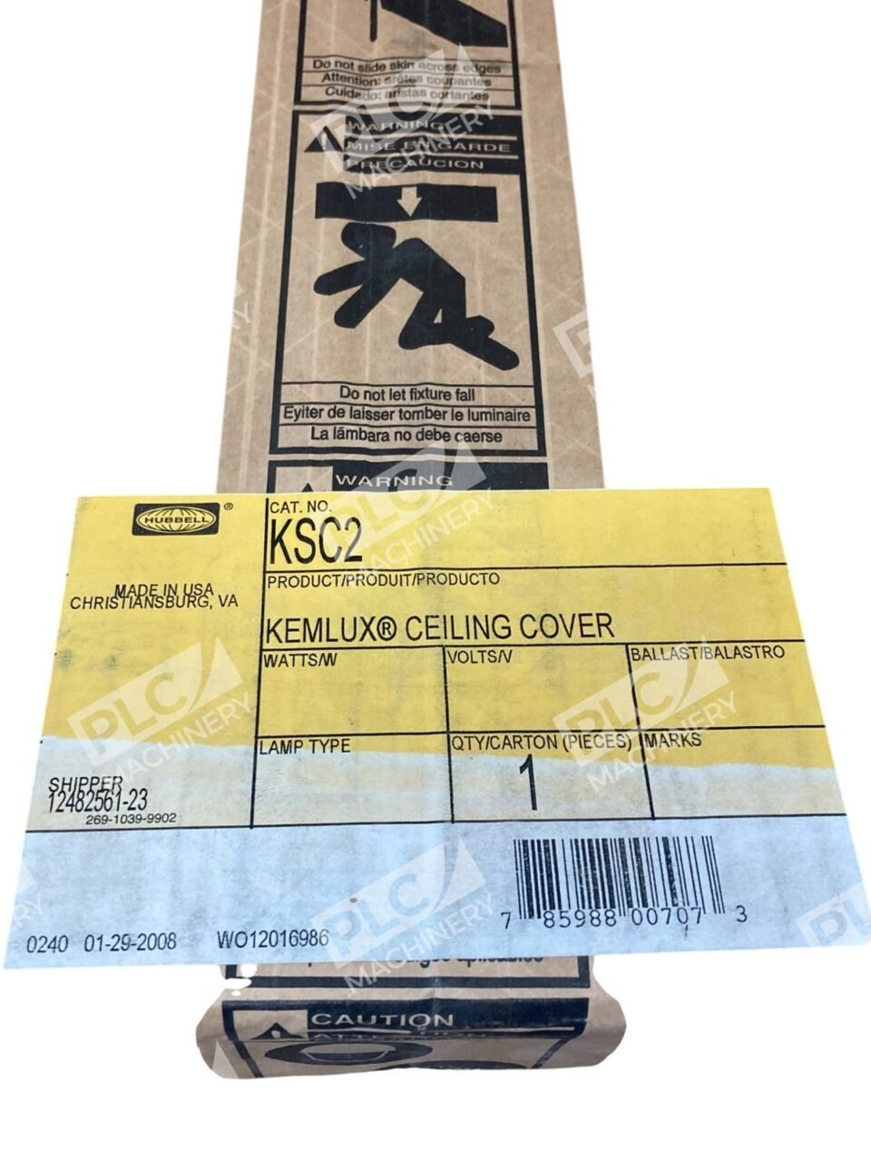 Hubbell KS-C2 Luminaire Fitting Kemlux Ceiling Cover KSC2 - Image 2