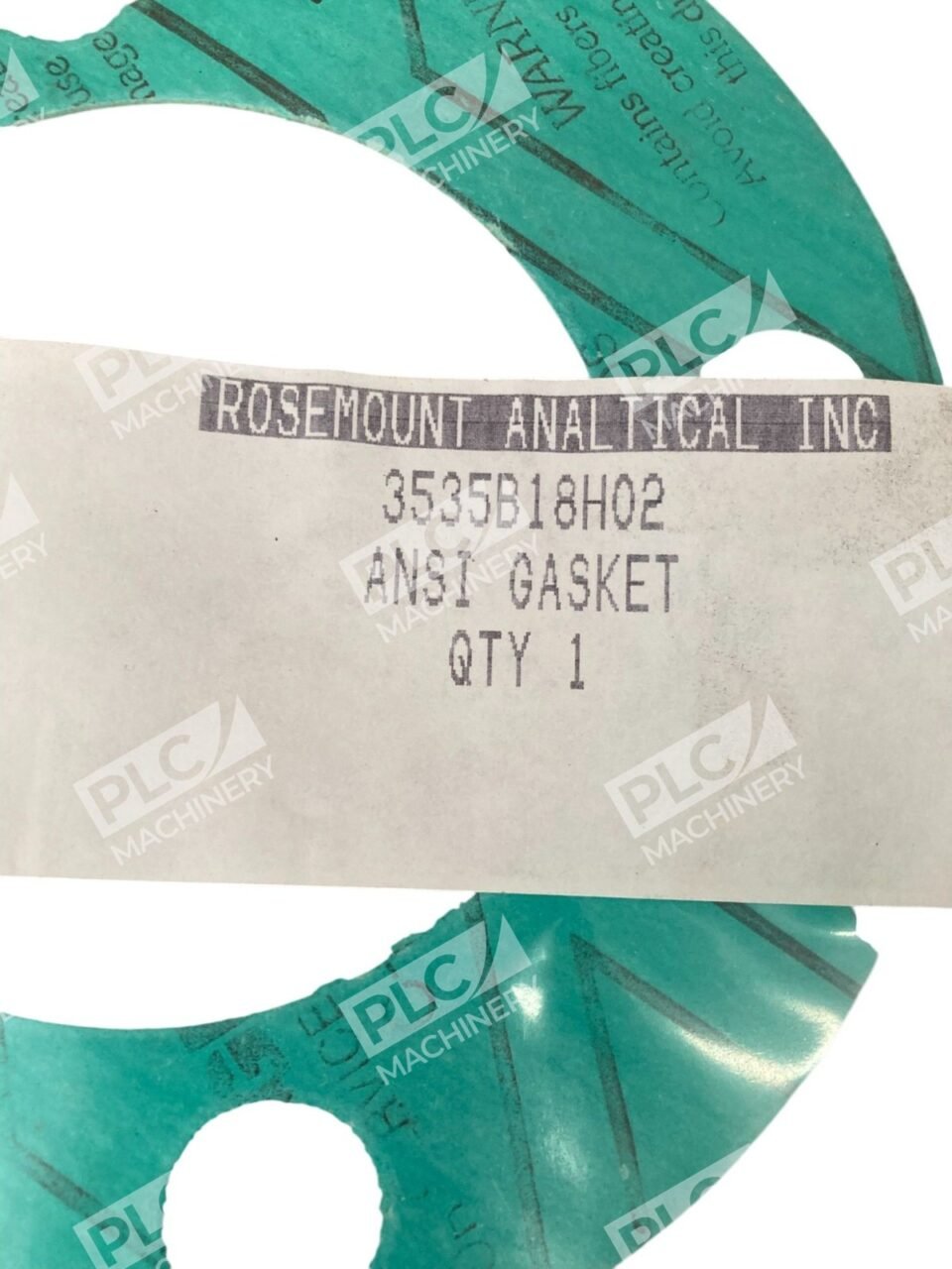 Rosemount Analytical Inc Gasket ANSI 3535B18H02 - Image 2
