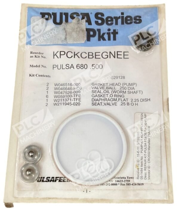 Pulsafeeder KPCKCBEGNEE Pulsa Series KOPkit Repair Kit PULSA 680 .500