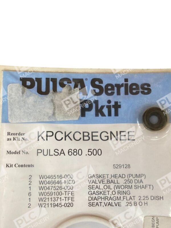 Pulsafeeder KPCKCBEGNEE Pulsa Series KOPkit Repair Kit PULSA 680 .500 - Image 2
