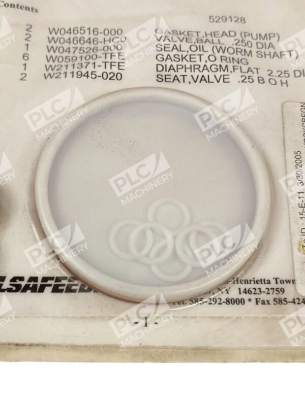 Pulsafeeder KPCKCBEGNEE Pulsa Series KOPkit Repair Kit PULSA 680 .500 - Image 5