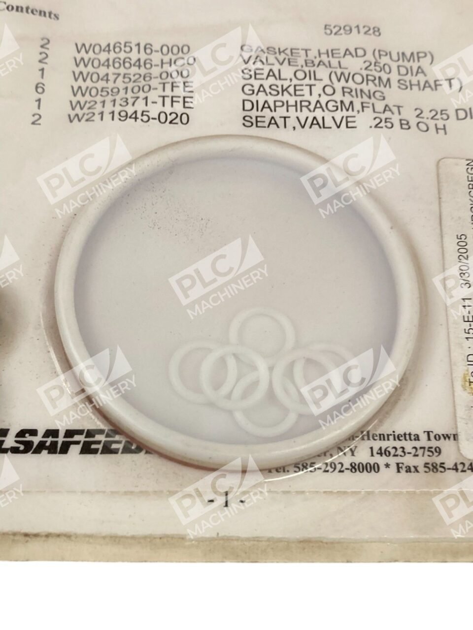 Pulsafeeder KPCKCBEGNEE Pulsa Series KOPkit Repair Kit PULSA 680 .500 - Image 5