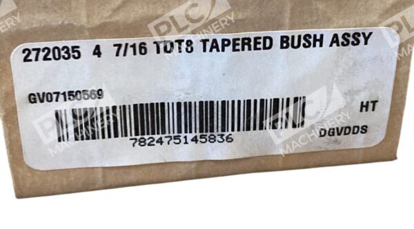 Dodge 4-7/16" TDT8 Tapered Bush Assembly 272035 - Image 2