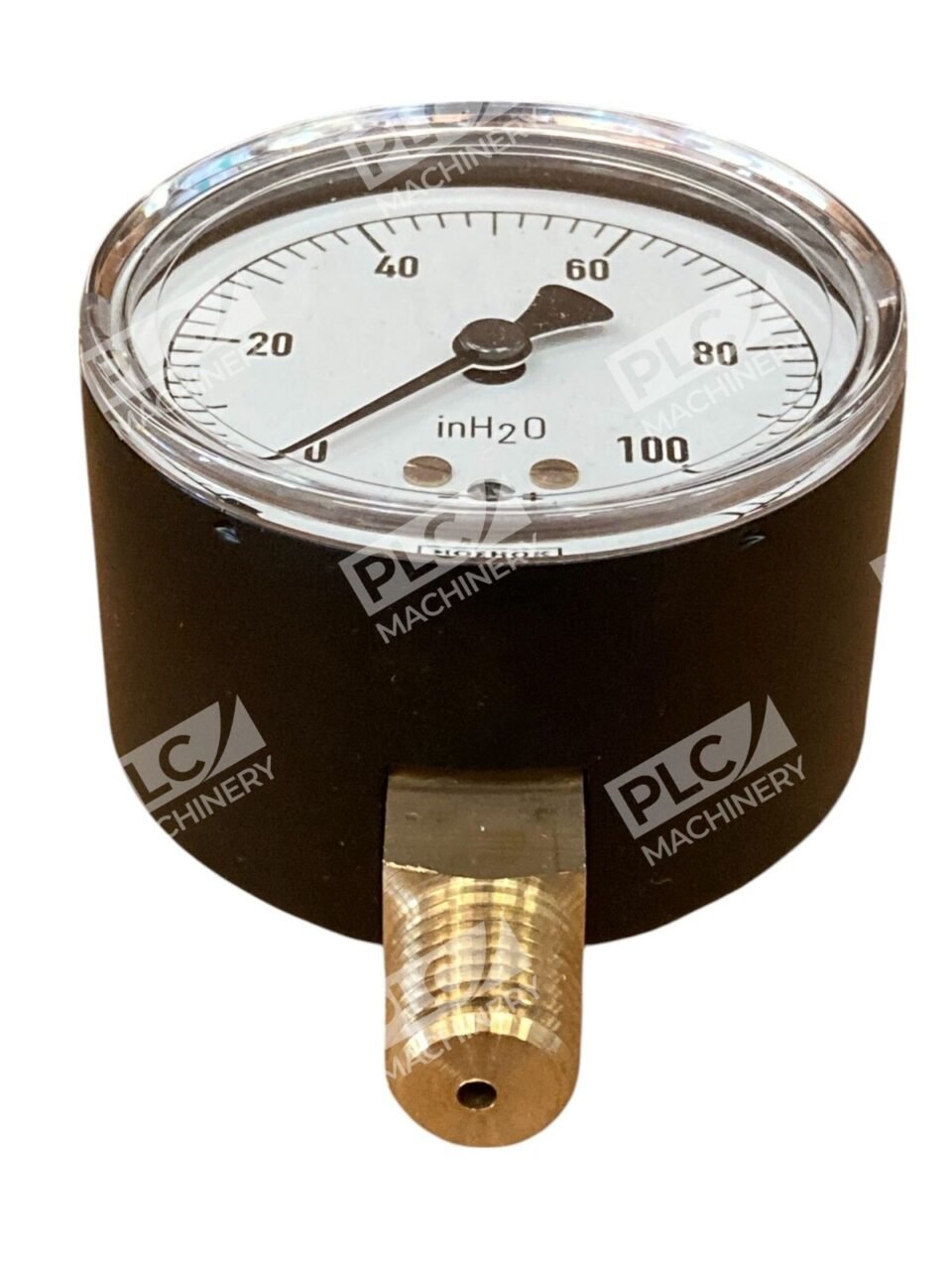 Noshok McMaster 1/4NPT Bottom Connector 2.5 Diaphragm Gauge 25-200-100-inH2O - Image 3