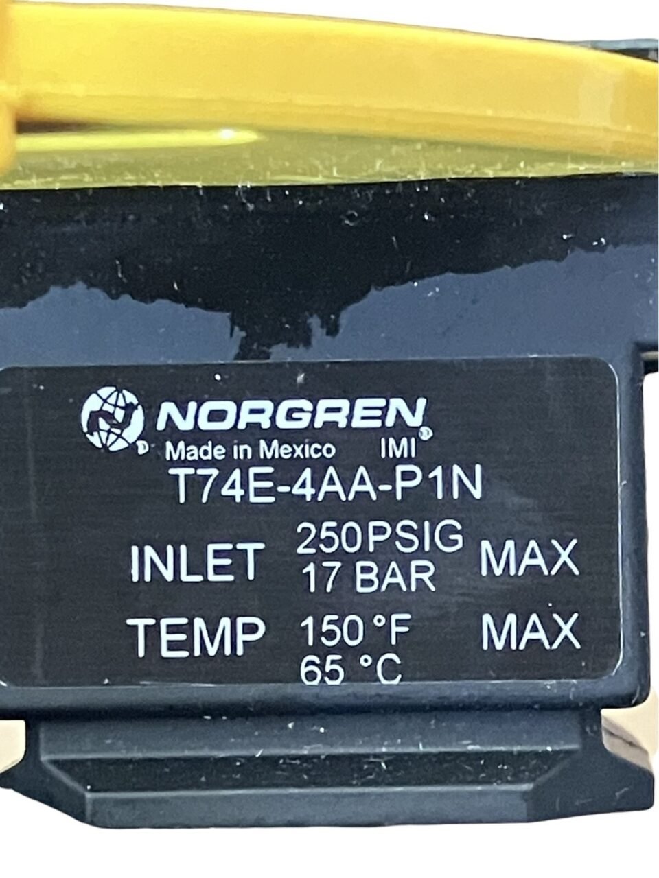 Norgren T74E-4AA-P1N Pneumatic Lockout Valve 1/2" - Image 3