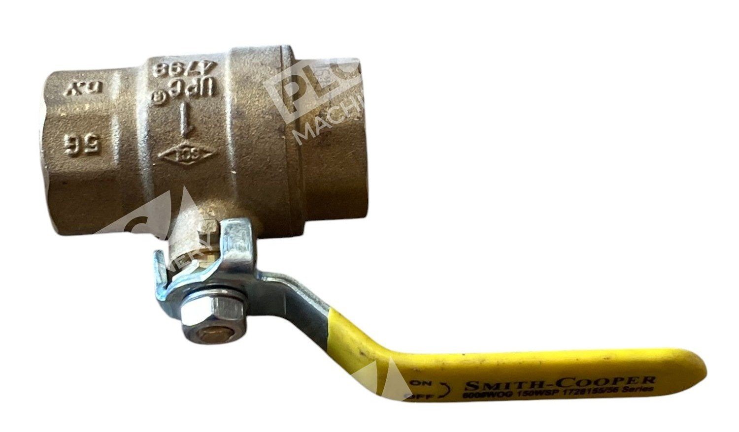 Smith-Cooper 150WSP 1728155/56 Series 1" UPC 4798 201534 Ball Valve 600 WOG