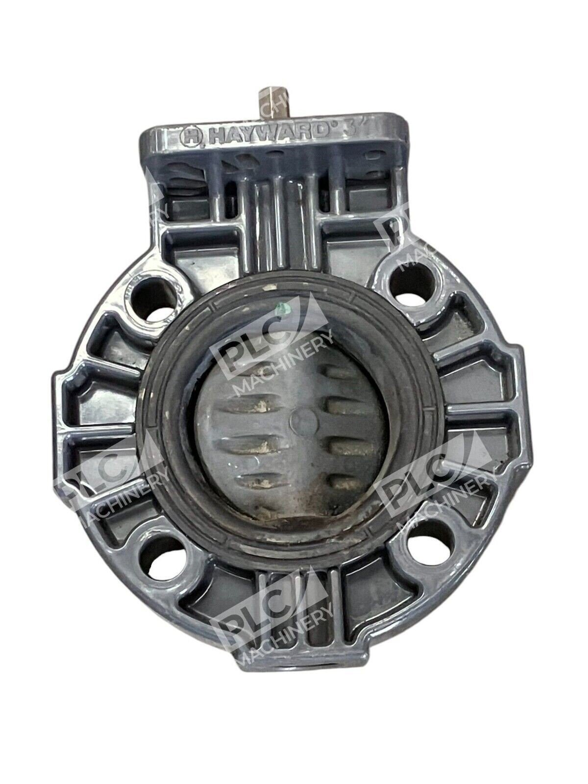 Hayward 3" Butterfly Valve Body PVC Disc PVC Stem 416SS Liner EPDM
