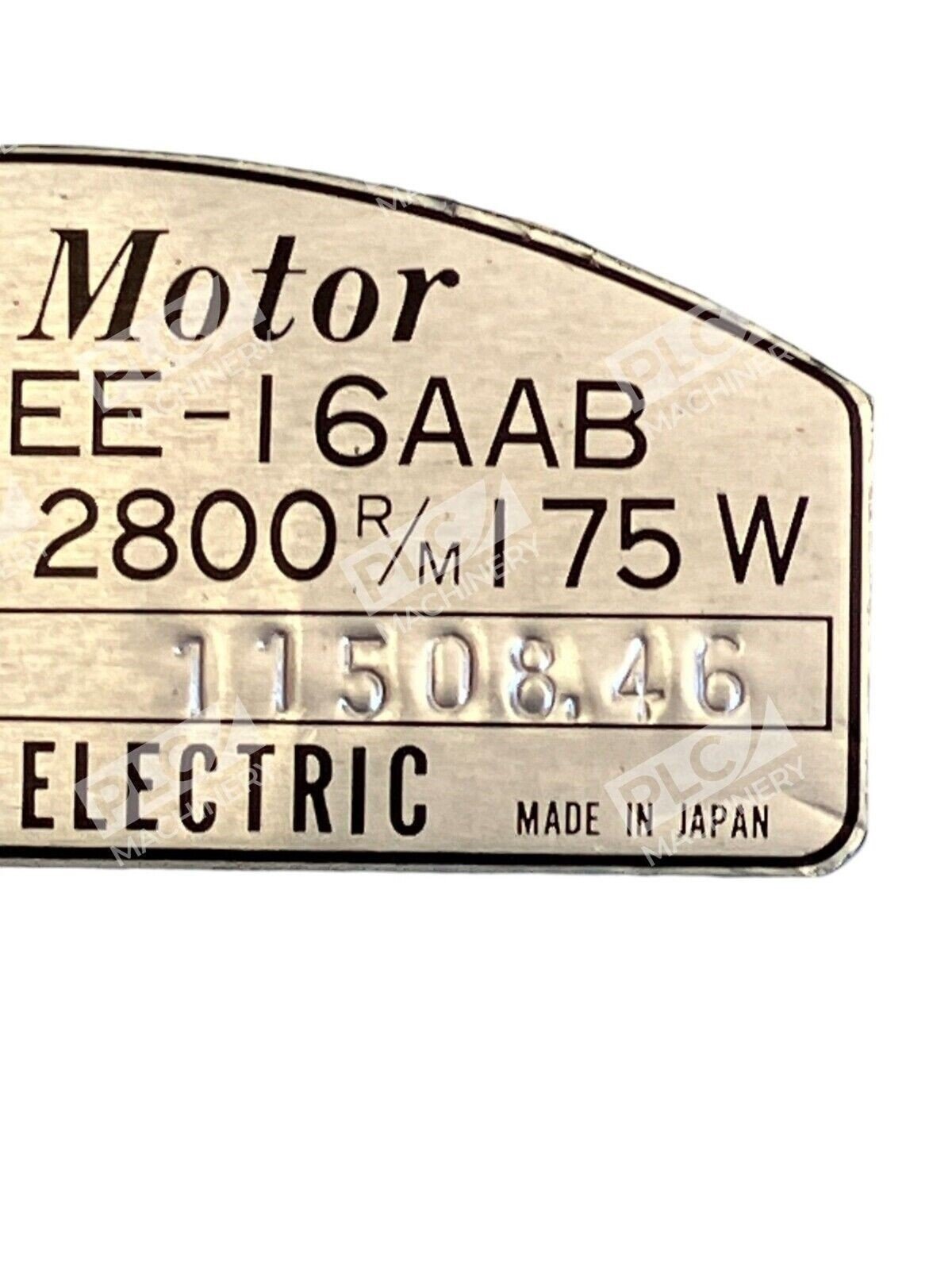 Yaskawa Print Motor 41VDC 6A 2800R/M 175W Type UGPMEE-I6AAB - Image 3