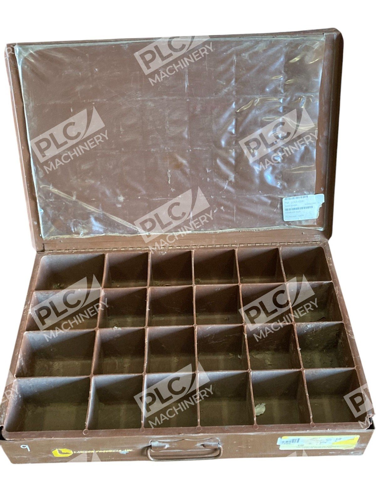 Lawson Products 24 Compartments Metal Drawer Storage 18"x12"x3" - Image 3
