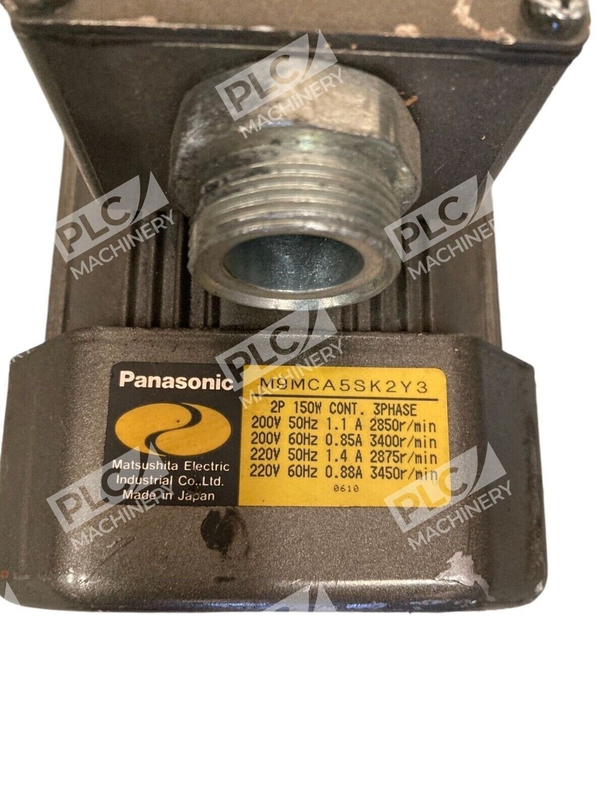 Matsushita Electric Panasonic 2P 150W Servo Motor M9MCA5SK2Y3 - Image 5