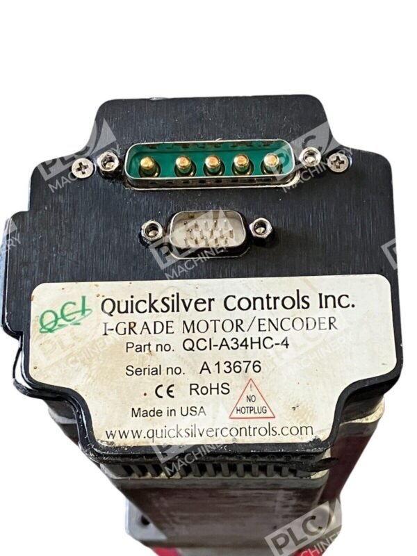 CGI Motion 034PRX0070-XX-34N19 w/ Quicksilver I-Grade Motor/Encoder QCI-A34HC-4 - Image 3