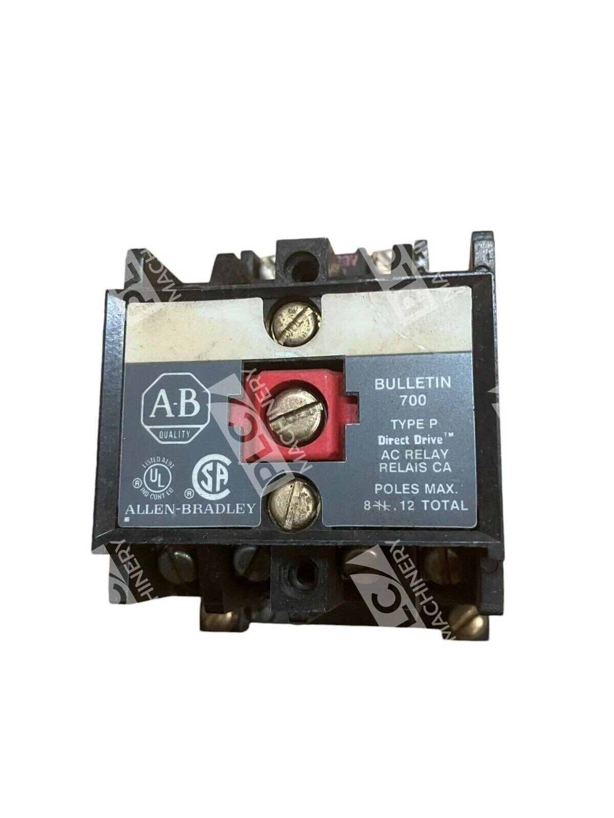Allen Bradley Type P AC Relay 700-P400A1 /B