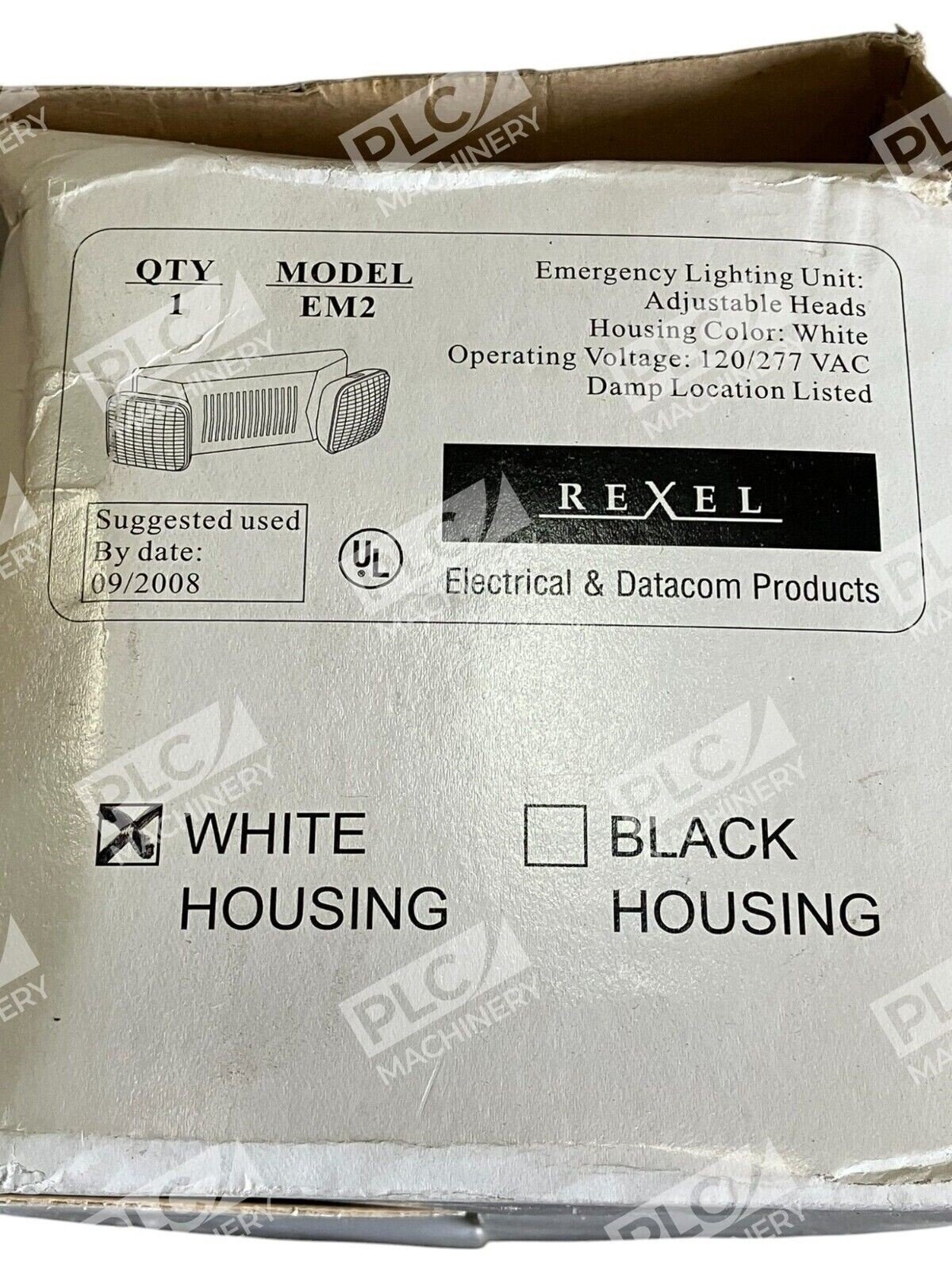 Rexel Emergency Lighting Unit White Housing EM2 - Image 3