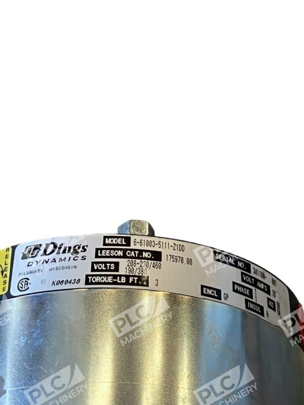 Dings Dynamics 175970.00 Clutch Brake 6-61003-5111-Z1DD - Image 2