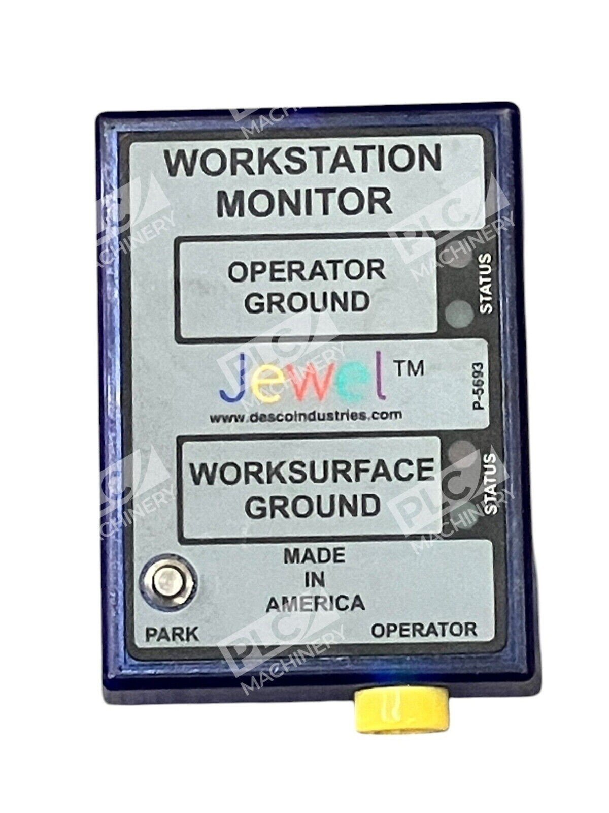 Desco 24VAC Workstation Monitor Jewel 19212