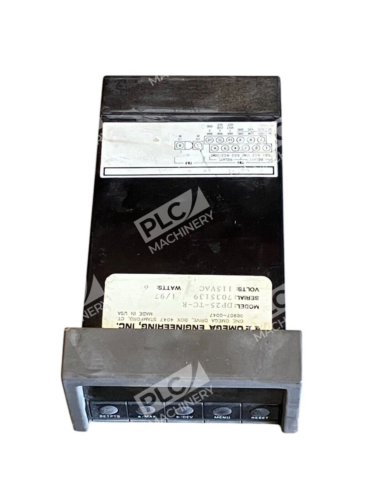 Omega Engineering Thermocouple Monitor 115VAC 6W DP25-TC-R