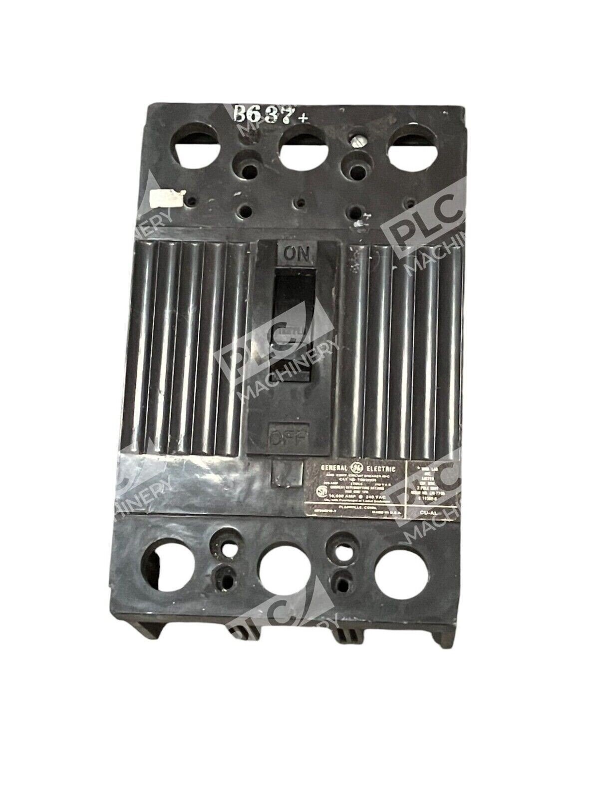 General Electric 225A 3 Pole 240VAC Circuit Breaker TOD32225