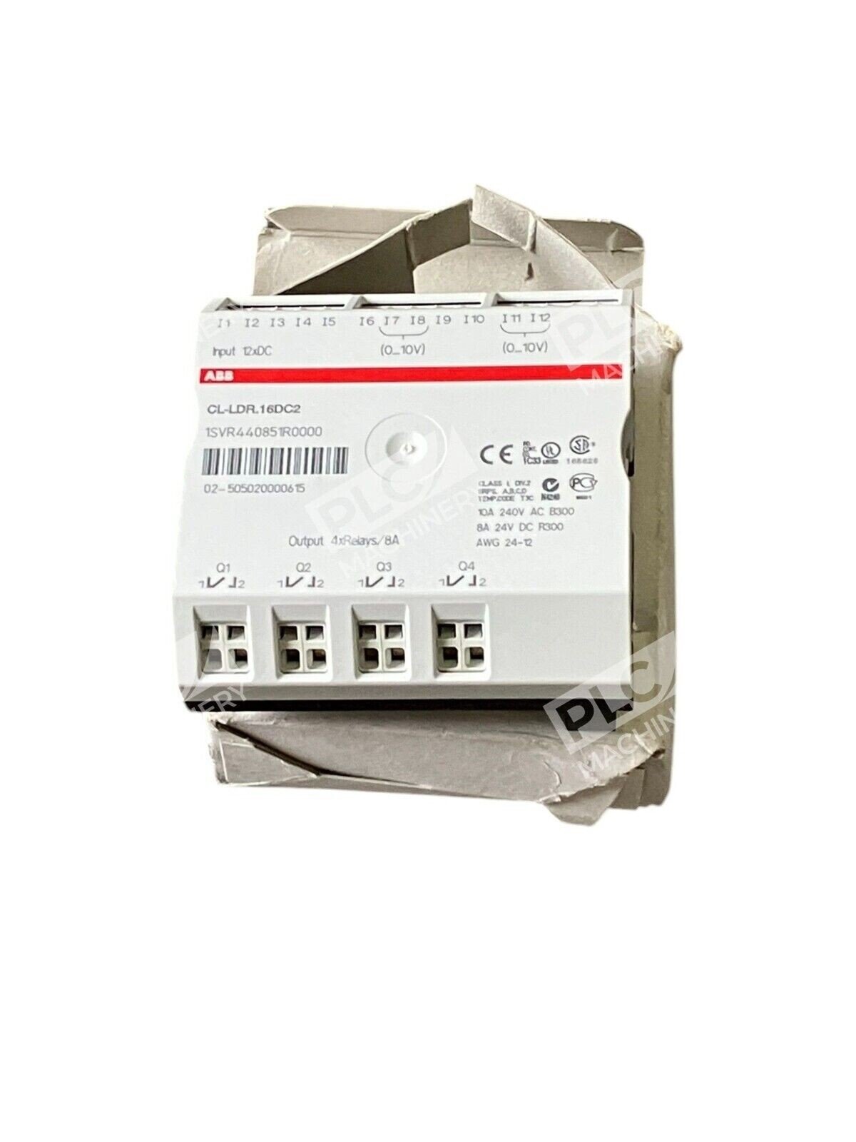 ABB CL-LDR.16DC2 Input 12xDC Output 4xRelays/8A Module 1SVR440851R0000
