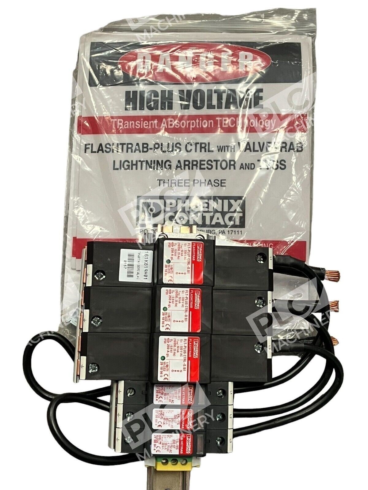 Flashtrab-Plus Ctrl w/ Valvetrab Lightning Arrestor and TVSS FLT-PLUS CTRL-0.9/I