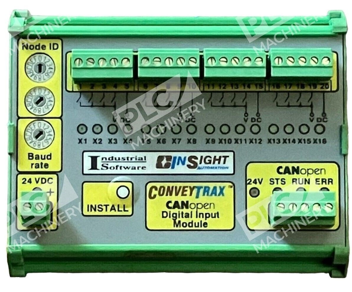 Industrial Software 0x36314944 InSight ConveyTrax CANopen Digital Input Module