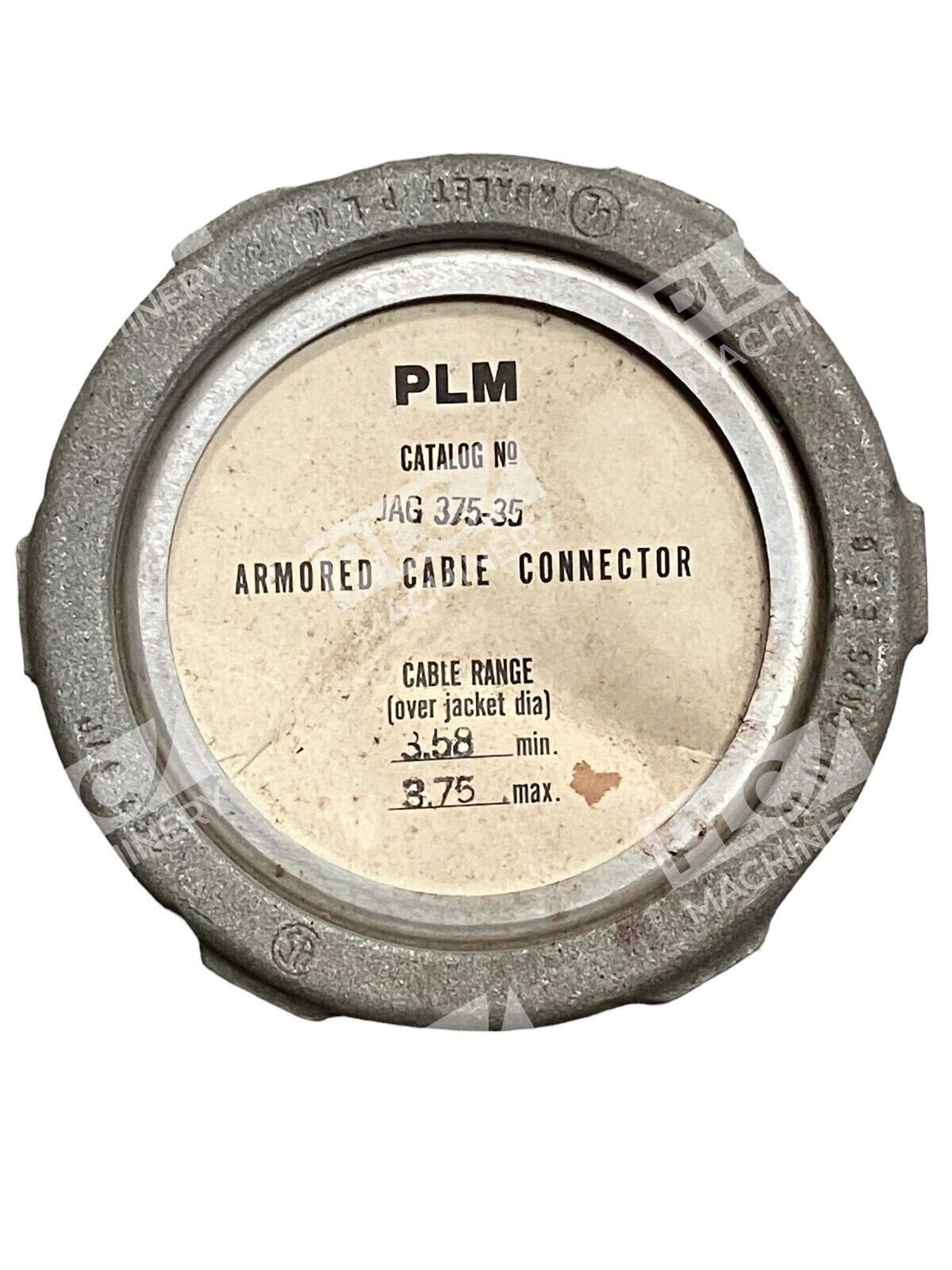 Adalet PLM JAG 375-35 Armored Cable Connector Cable Range 3.58min 3.75max - Image 2