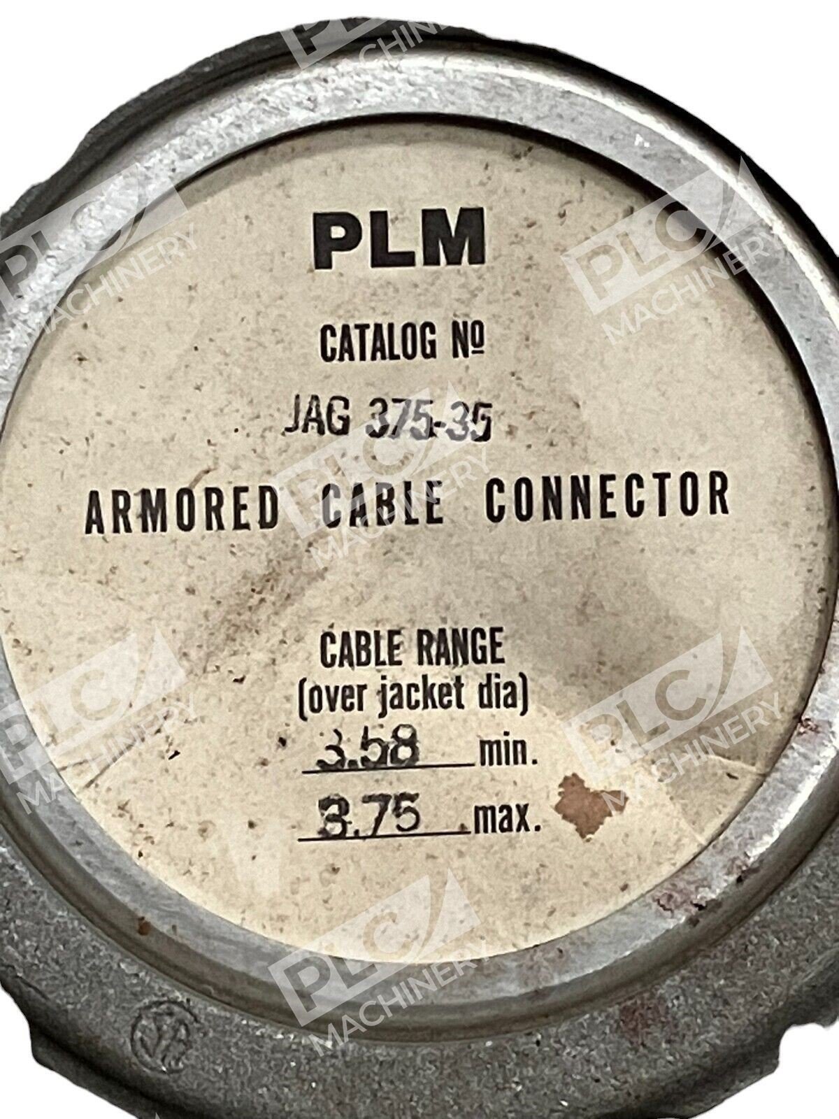 Adalet PLM JAG 375-35 Armored Cable Connector Cable Range 3.58min 3.75max - Image 3