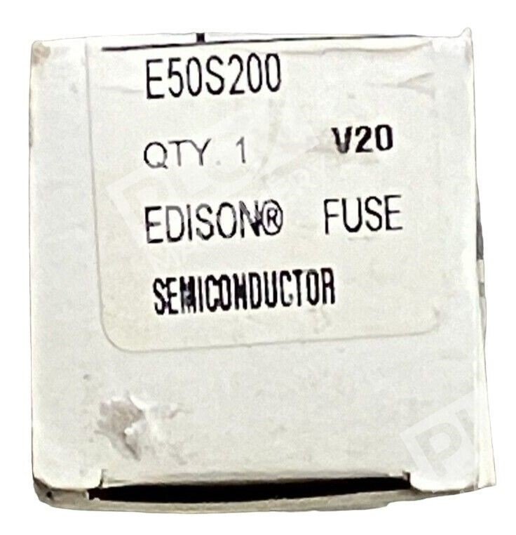 Edison E50S 200 Semiconductor Fuse (lot of 2)