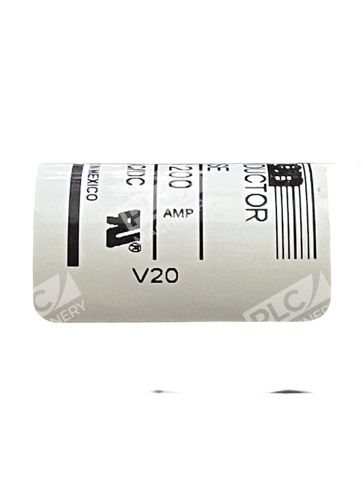 Edison E50S 200 Semiconductor Fuse (lot of 2) - Image 4