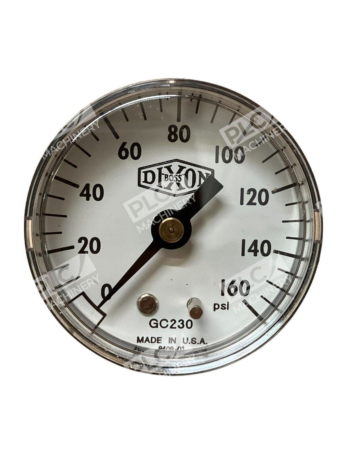 Dixon Boss GC230 0/160 PSI Standard Dry Gauge - Image 2