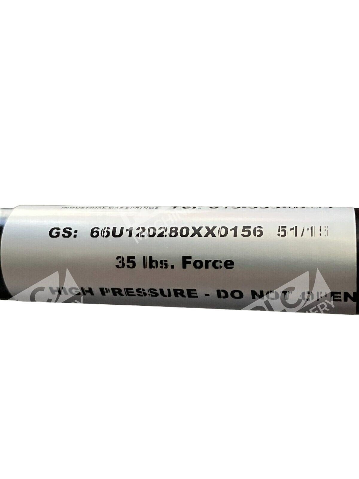 IGS 66U120280ZZ0111 Volumeline Gas Spring 25 lbs NNB - Image 4