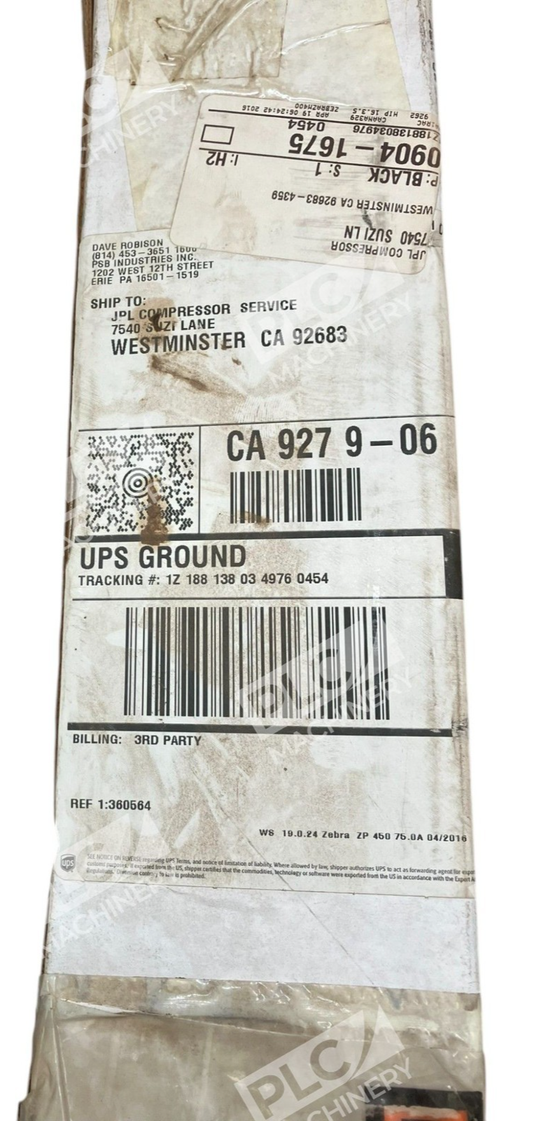 PSB Industries Arrow Pneumatics 9072 1/4 Air Tool KL With Filter 74635-039 - Image 2