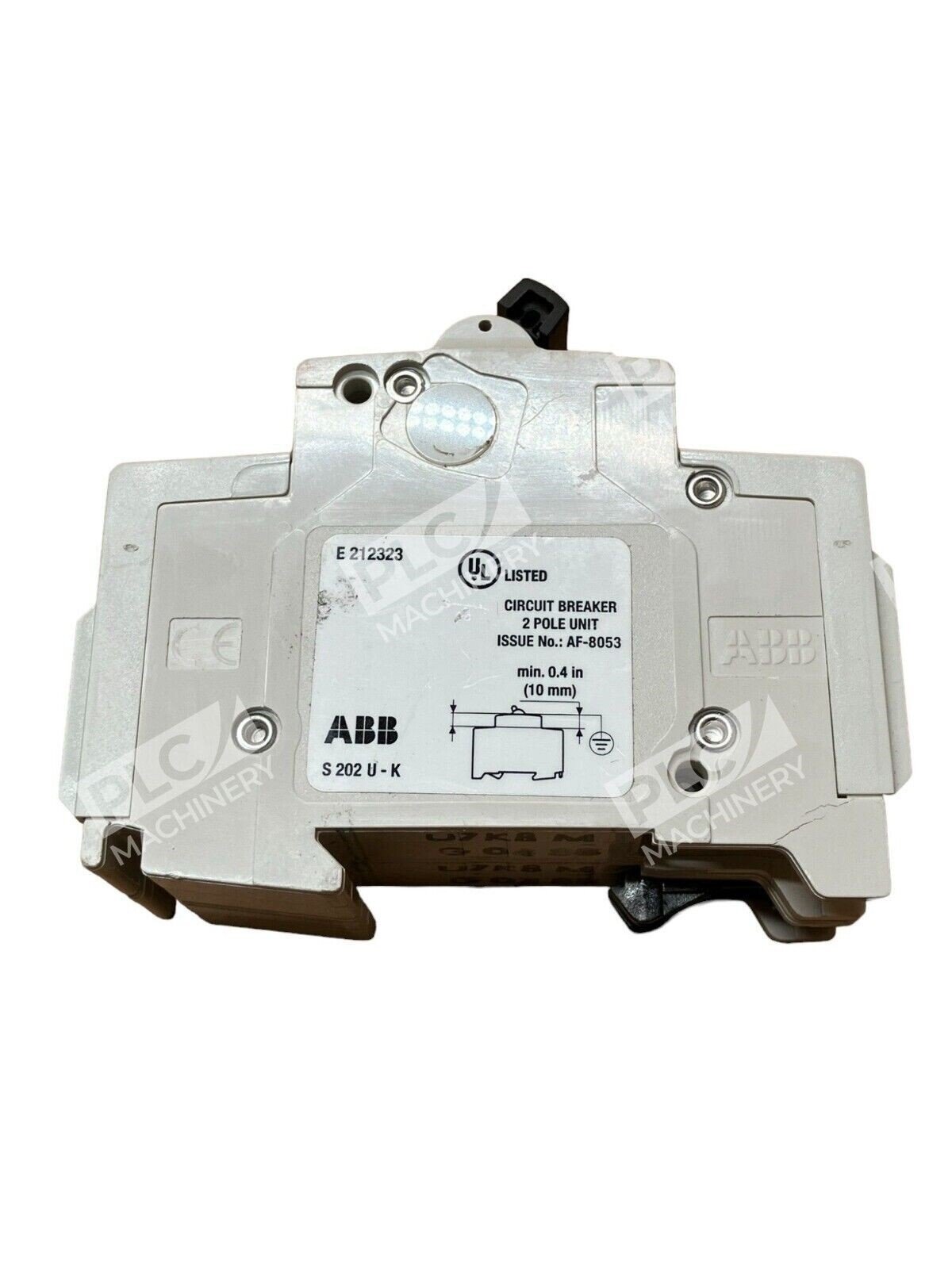 ABB S202UK8A 2 Pole Circuit Breaker - Image 2