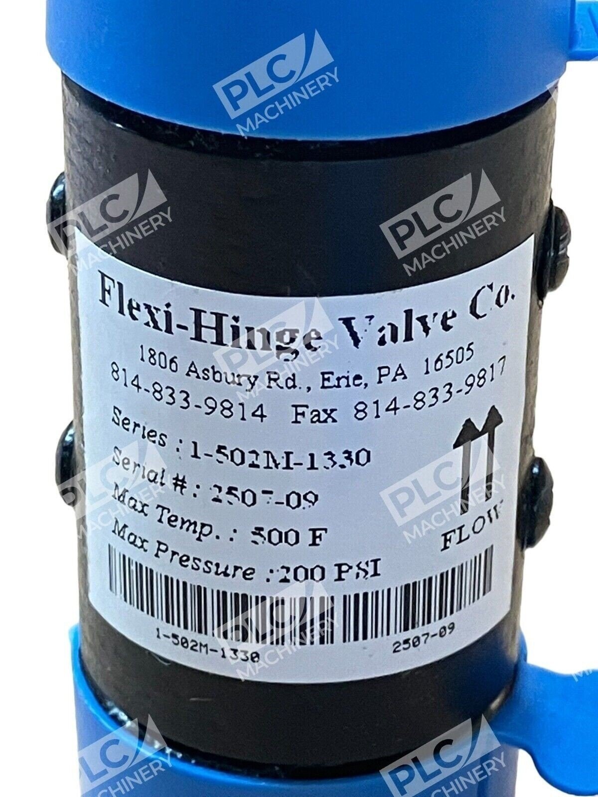 Flexi-Hinge Valve 1-502M-1330 Check Valve - Image 4