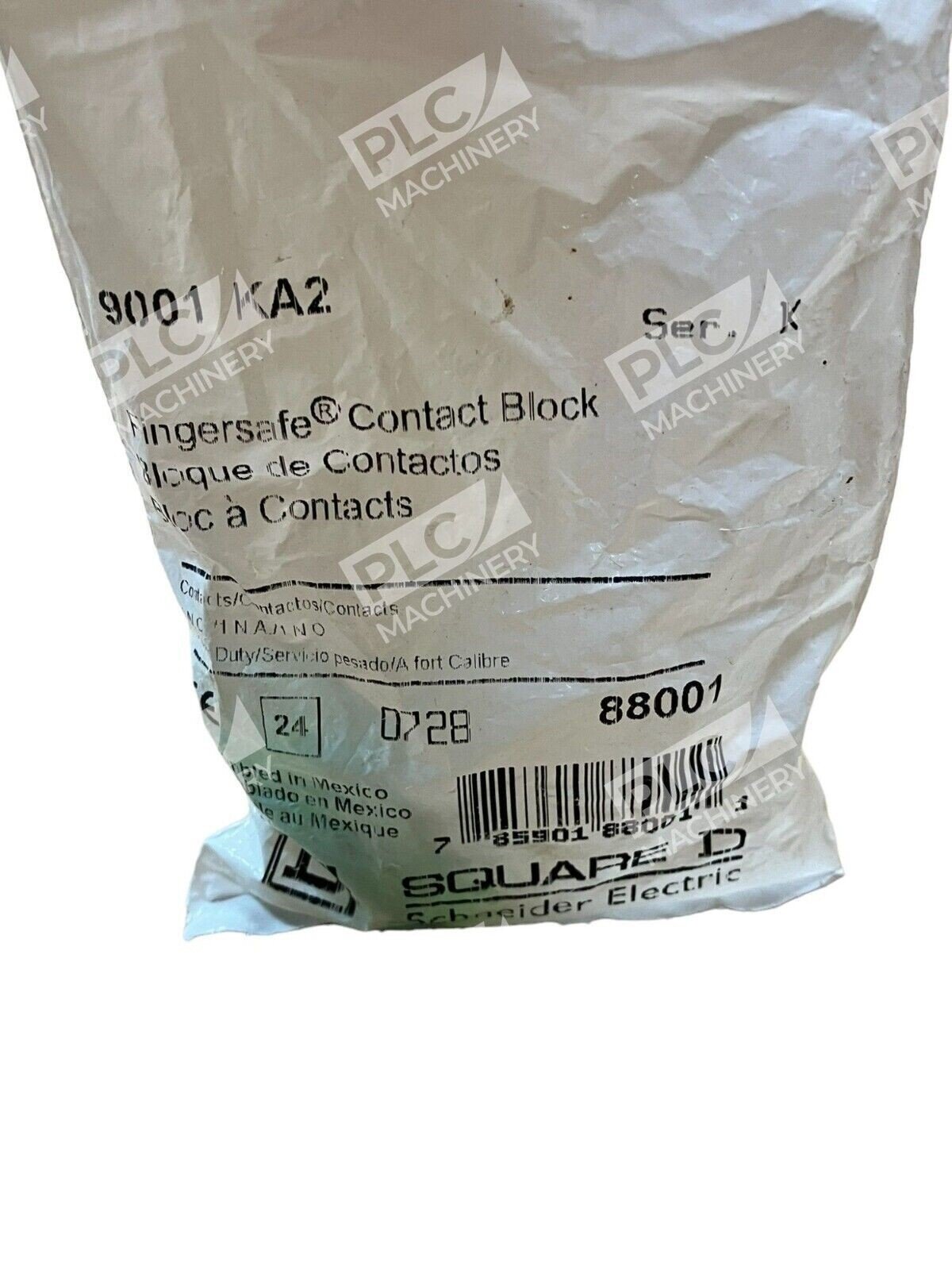 Square D 9001KA2 /K Fingersafe Contact Block - Image 2