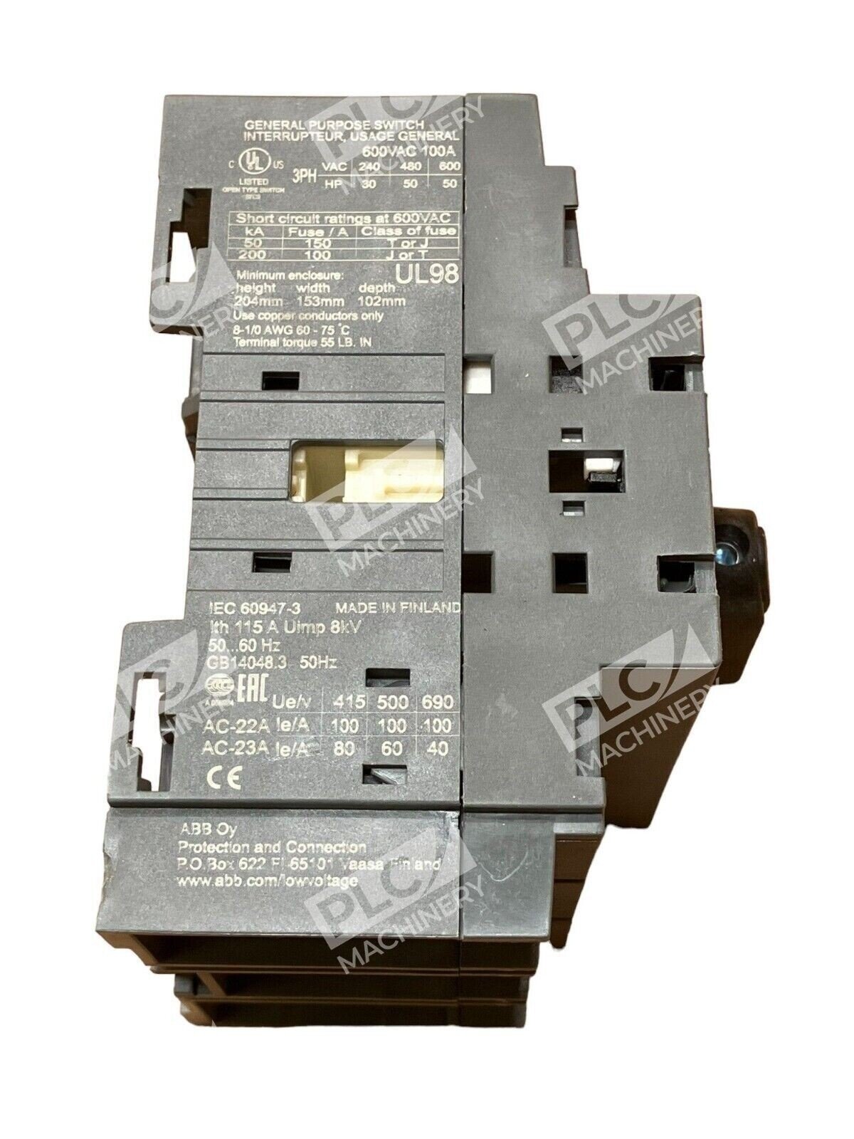 ABB OT100F3 General Purpose Switch - Image 2