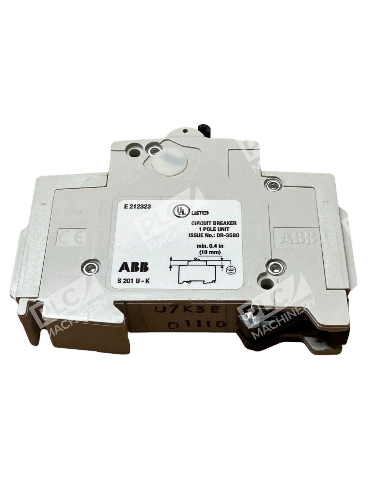 ABB S201UK3A 1 Pole Circuit Breaker - Image 2