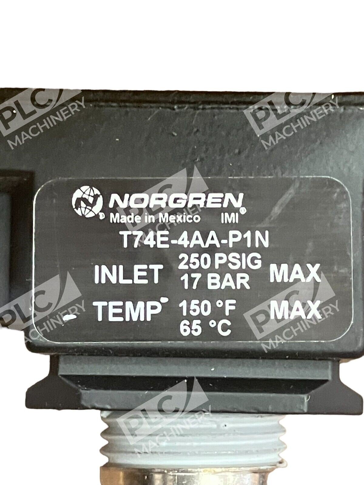 Norgren T74E-4AA-P1N Pneumatic Lockout Valve 1/2" (lot of 2) - Image 7