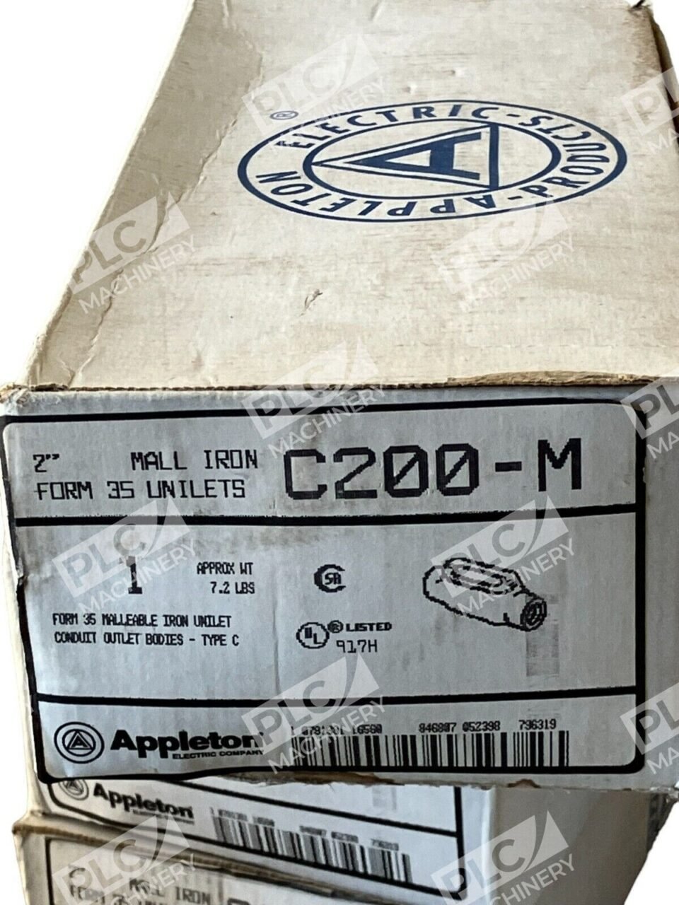 Appleton C200-M Form 35 2" Mall Iron Conduit Outlet Bodies Type C