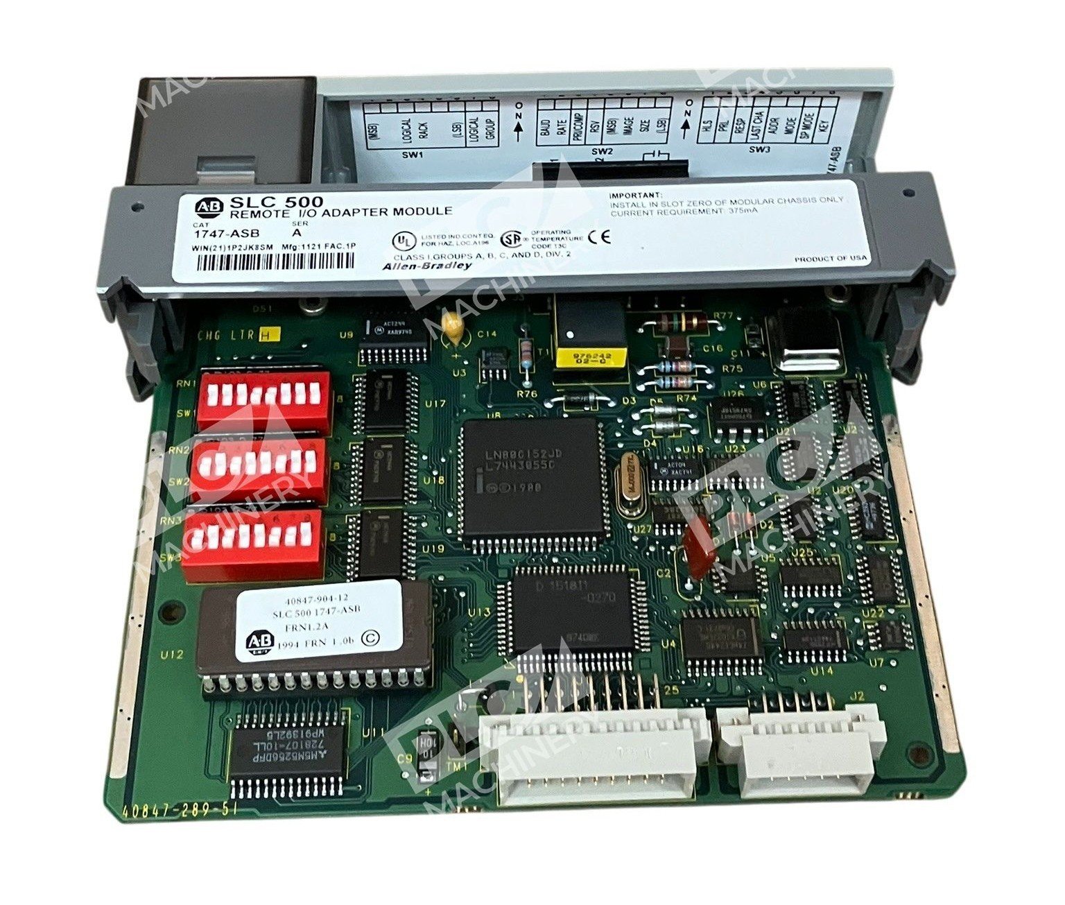 Allen Bradley AB SLC500 Remote I/O Adapter Module 1747-ASB /A