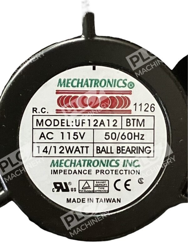 Mechatronics UF12A12 BTM Axial Fan - Image 2