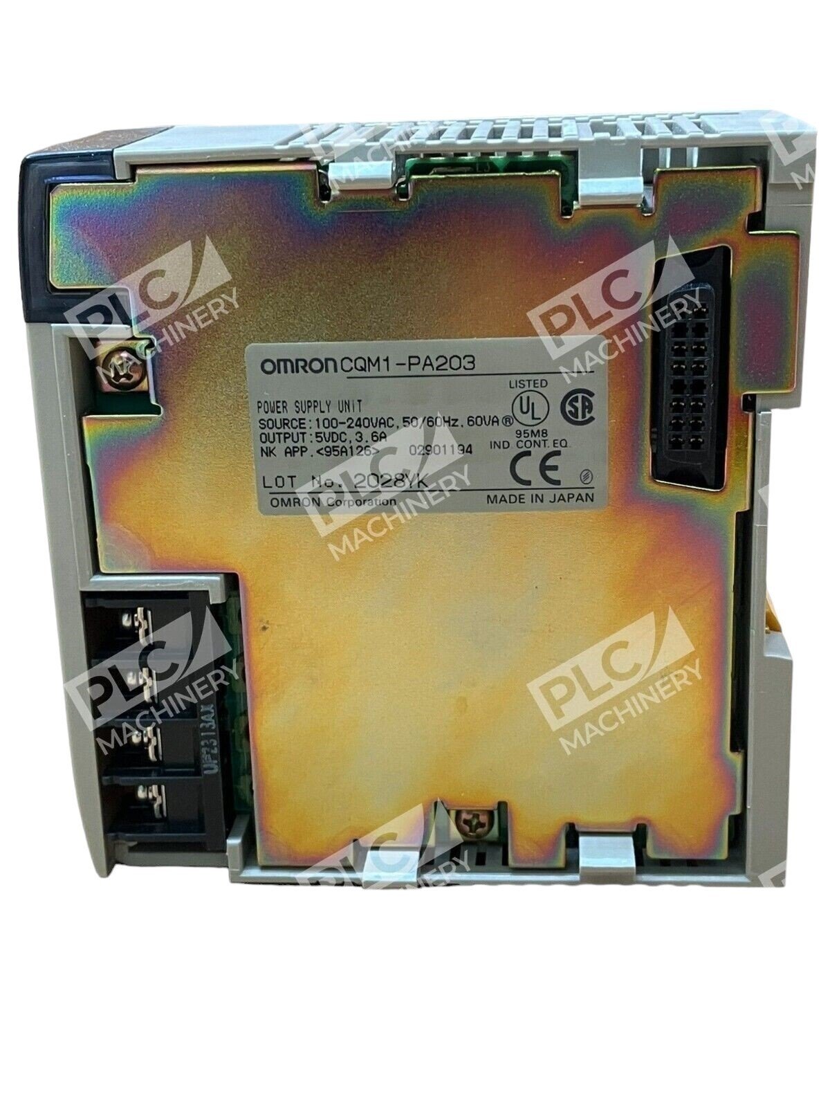 Omron CQM1-PA203 Sysmac Programmable Controller - Image 5