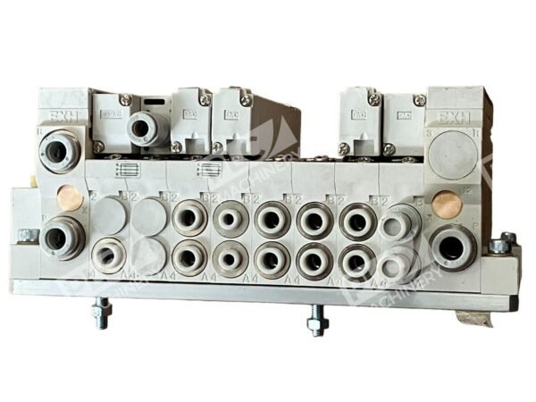 SMC VV5Q21-08-DAN00043 8 Station Manifold Solenoid Valve - Image 7