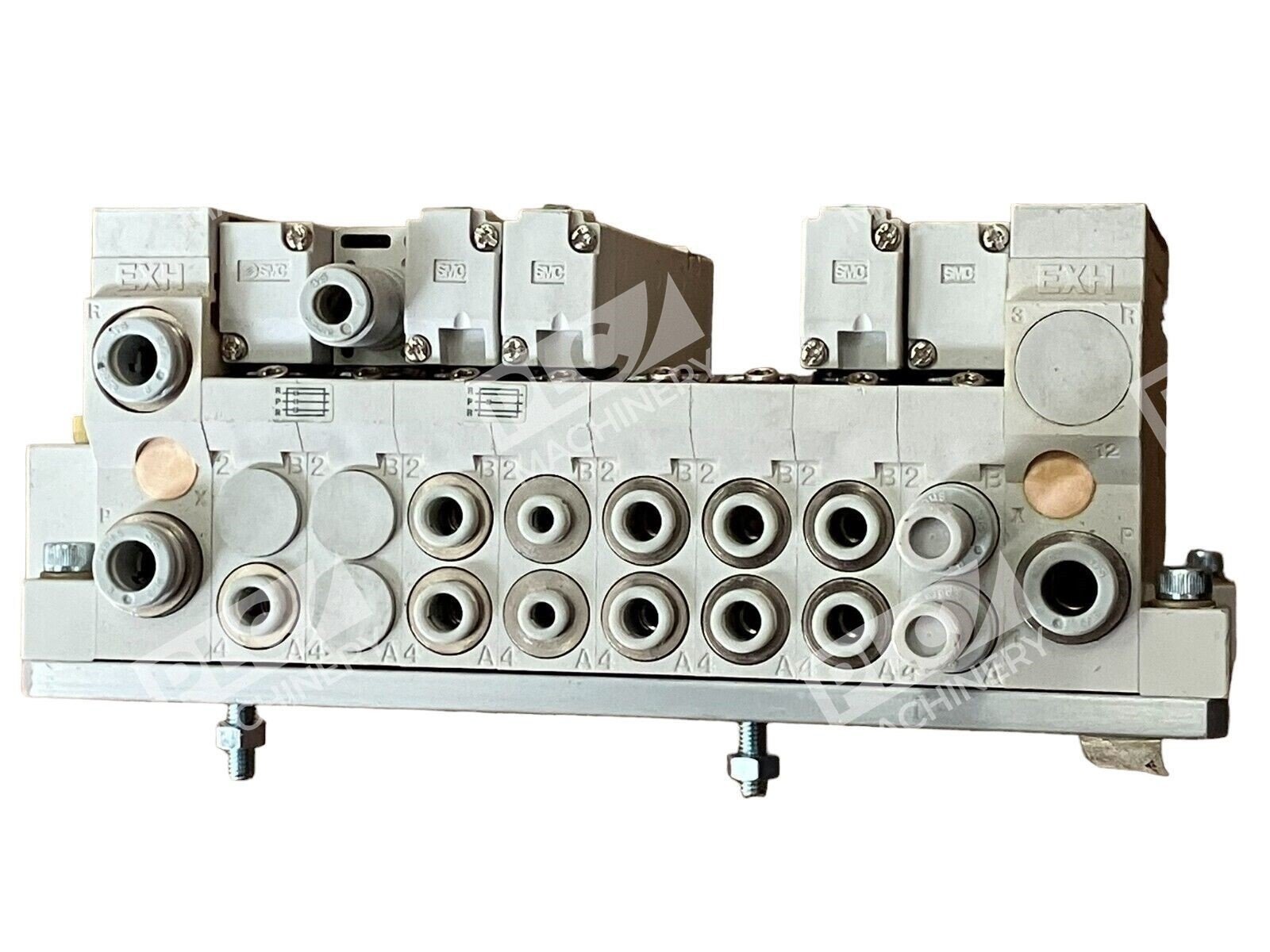 SMC VV5Q21-08-DAN00043 8 Station Manifold Solenoid Valve - Image 7