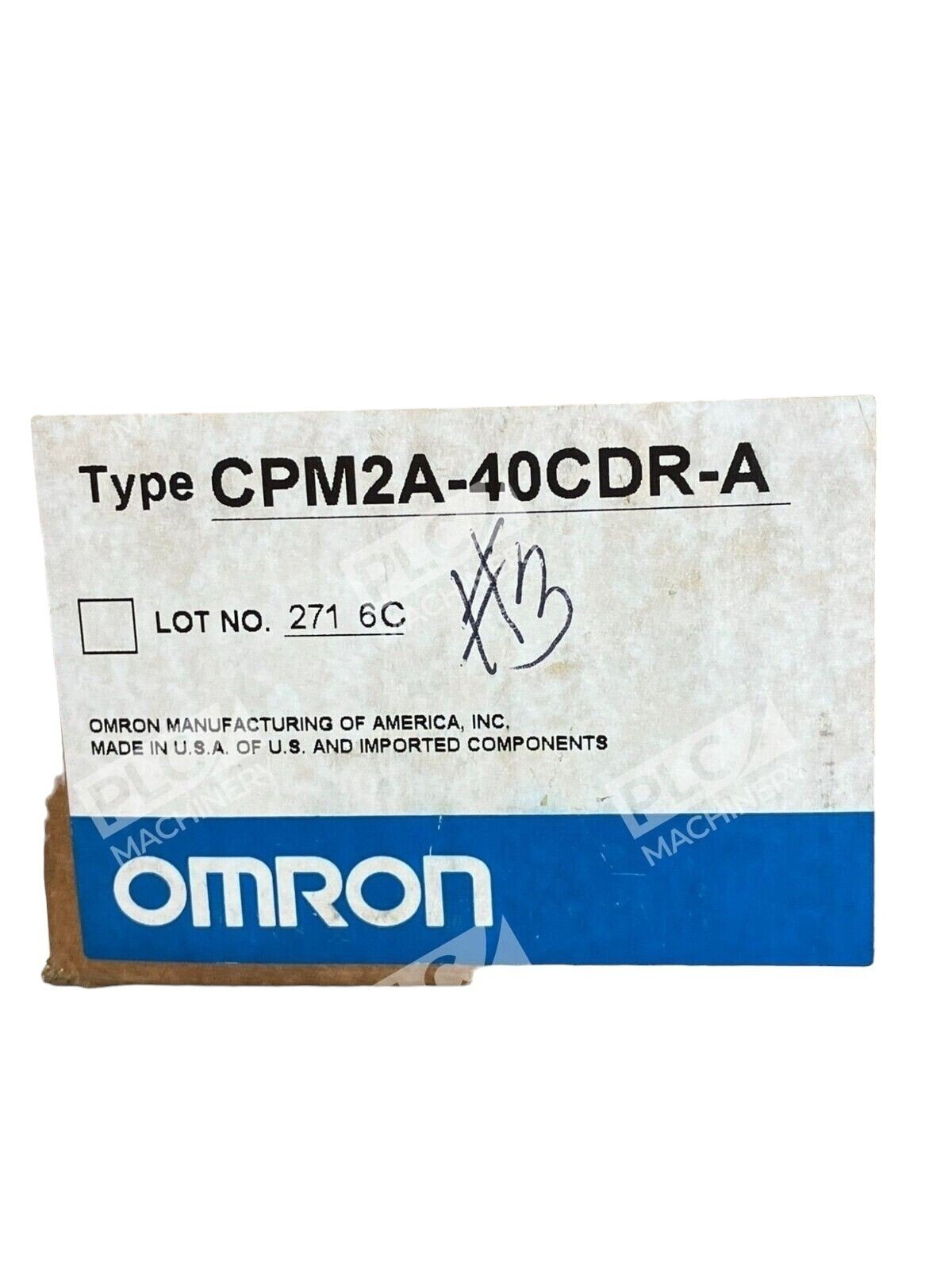 Omron CPM2A-40CDR-A Programmable Conroller - Image 2