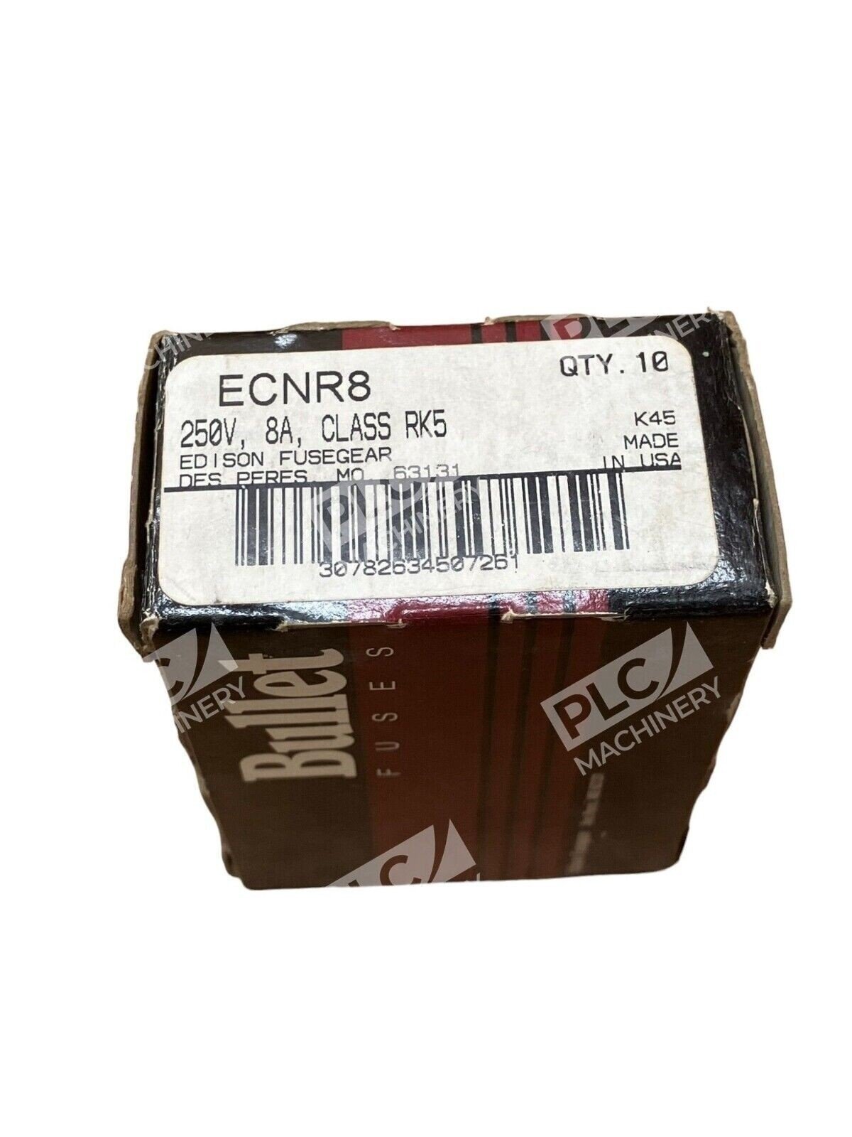Bullet ECNR8 250V 8A RK5 Fuse (Box of 10) - Image 2