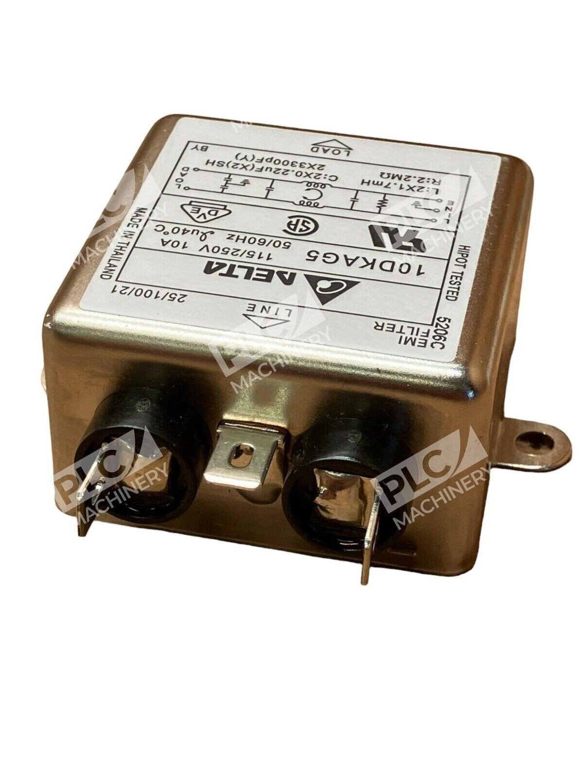 Delta 10DKAG5 EMI Suppression Line Filter - Image 2