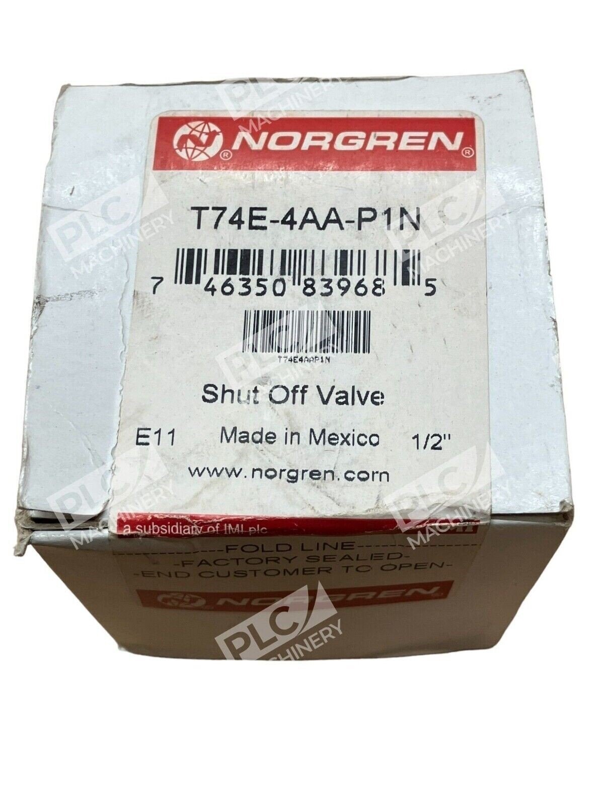 Norgren T74E-4AA-P1N Shut Off Valve (lot of 3) - Image 2