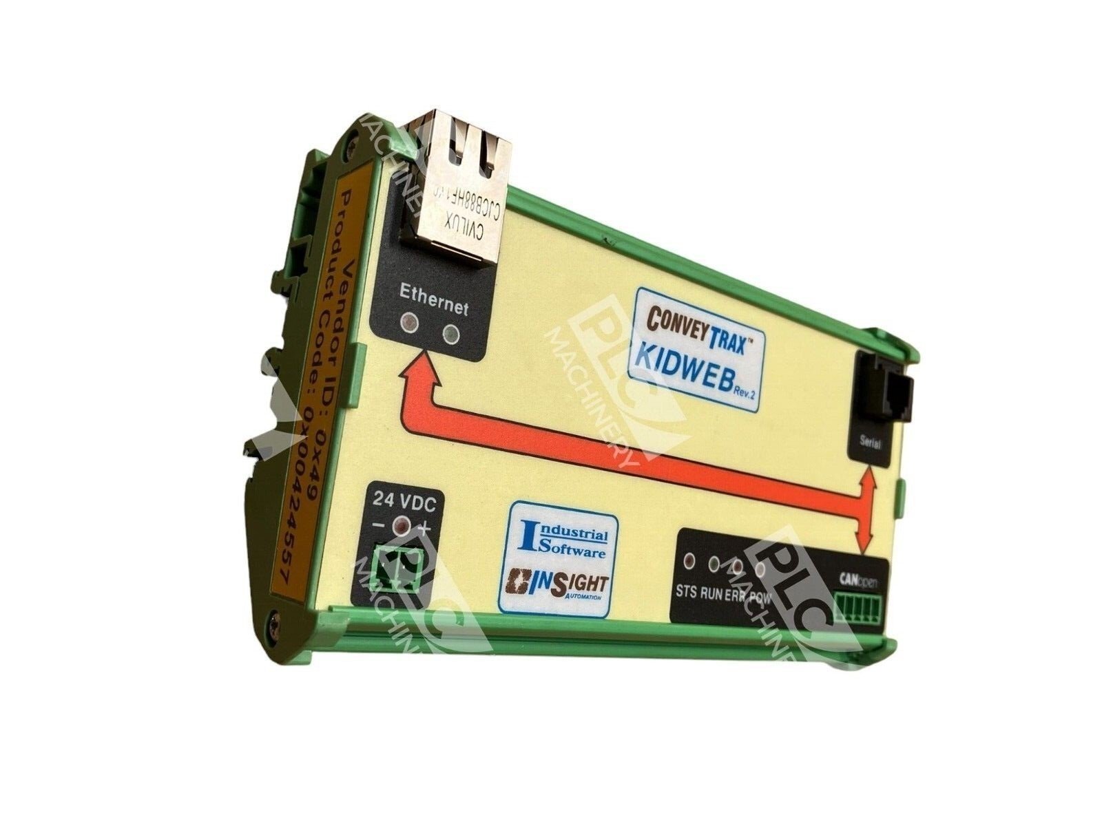 Industrial Software 0x00424557 Convey Trax KIDWEB Rev 2 Insight